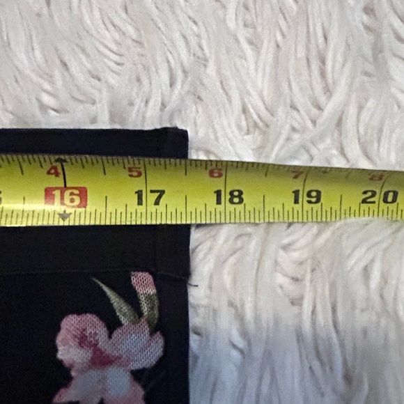 Vintage Flared Floral Pattern Maxi Skirt XL - Picture 4 of 6